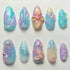 Handmade Mermaid Ocean Aquatic Seashell Pearl Jellyfish Press on Nails C96