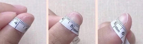 How to Measure your Nails Method 1: Using soft ruler